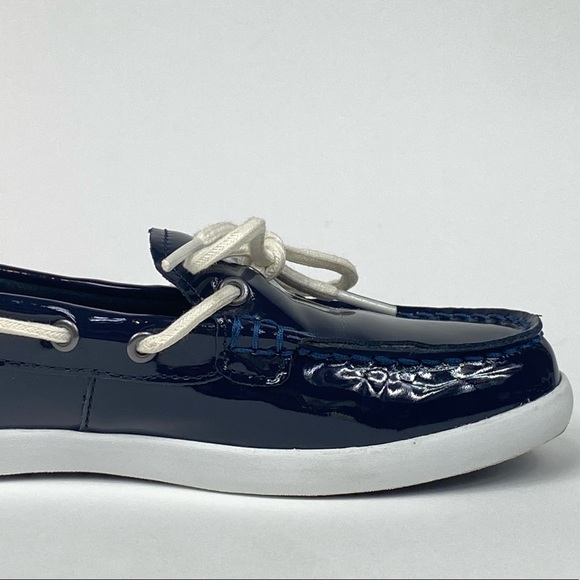 Cole Haan Navy Blue Nantucket Moccasin Boat Shoes Size - Picture 8 of 14